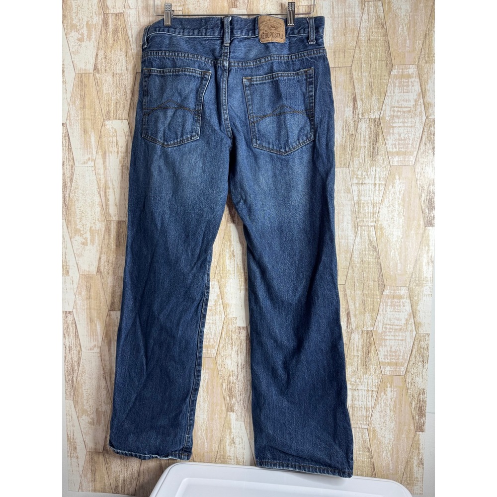 Aeropostale Benton Bootcut Jeans Mens Size 32x32 Medium Wash Denim